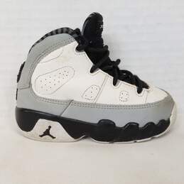 Nike  Baby Air Jordan 9 Retro Toddler Size  6C   Color Blac kWhite Gray