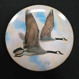 November Journey Canada Geese Collector Plate