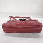 Wilsons Leather Red Baguette Buckle Shoulder Bag image number 3