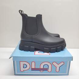 Jeffrey Campbell Platform Lug Sole Chelsea Rain Boots Women's Size 9, Used alternative image
