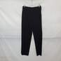 Exclusively Misook Black Knit Slim Straight Leg Pant WM Size S NWT image number 2