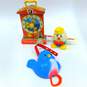 Vintage Fisher Price Toy Lot Teaching Clock, Blue Bird & Humpty Dumpty Pull Toy image number 1