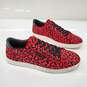 Dolce & Gabbana Men's Pony Fur Red Leopard Print Sneakers Size 9 w/COA image number 4
