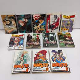 Manga/Anime Graphic Novels Assorted 12pc Lot