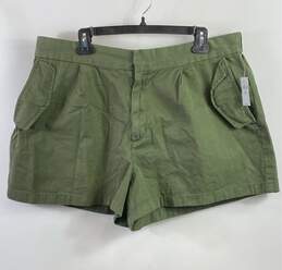 GAP Women Olive Green Surplus Shorts Sz 18P