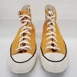Converse All Star Chuck Taylor Hi-Cut Yellow Athletic Shoes Size 11.5M/13.5W alternative image