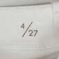 Liverpool Women White Pants Sz 4/27 NWT image number 5