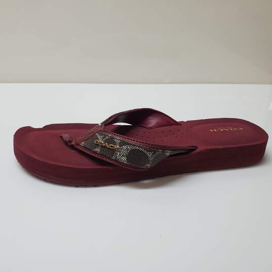 Coach Thong Casual Sandals for Women Sz 11B image number 2