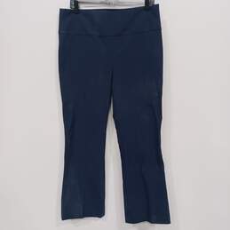 Theory Women's Sea Blue Yoke Pants size 10 NWT