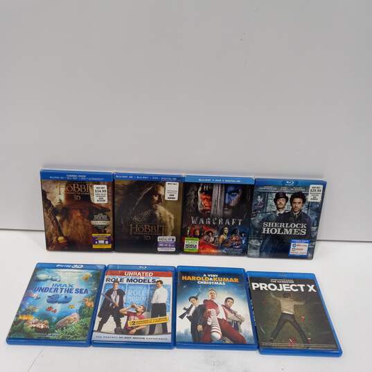 Bundle Of 8 Assorted Blu-Ray DVD's image number 1