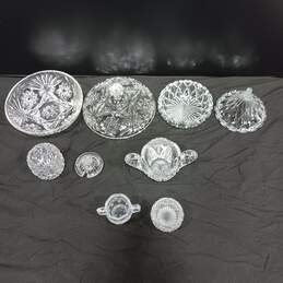 6 Pc. Crystal Glass Container Bundle alternative image