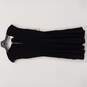 Bar III Women's Black V Neck Sleeveless Fit & Flare Dress Size Small Petite image number 1