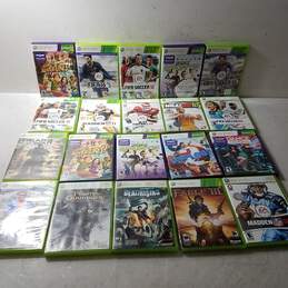 Lot of 20 Empty Used Microsoft Xbox 360 Video cases