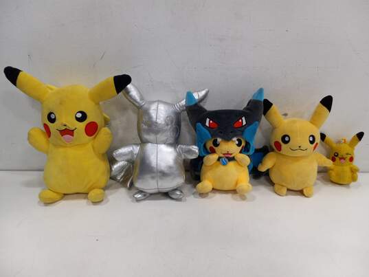 Assorted Pokemon Pikachu Plush Dolls image number 5