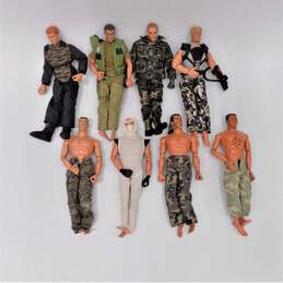 VTG 1990s Hasbro GI Joe Action Figures Army Military Cobra Ninja w/ Clothing