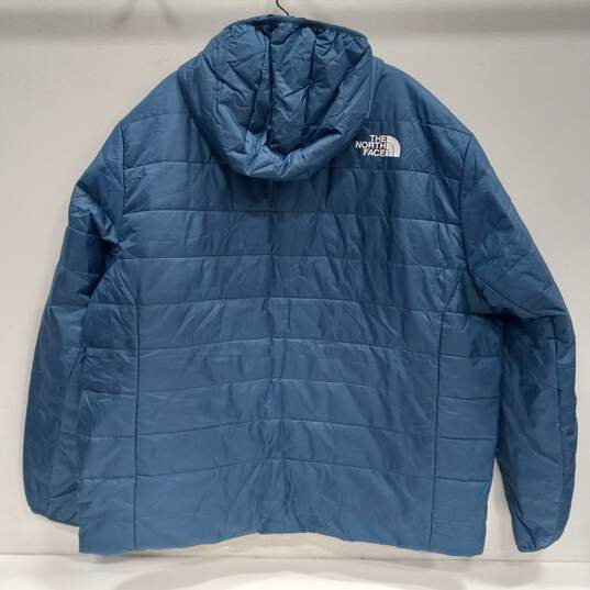 Women's The North Face Blue Jacket Size XXXL image number 2