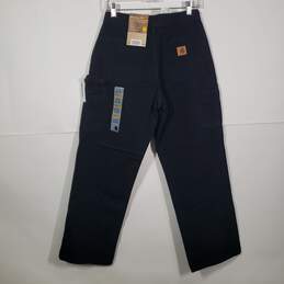 NWT Mens Cotton Original Fit Washed Duck Straight Leg Dungaree Pants Size 29X30 alternative image
