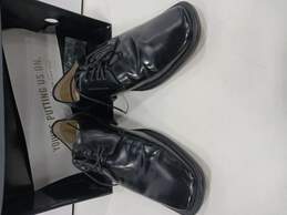 "New Shoes LE" Men's Black Oxfords Size 9.5 IOB