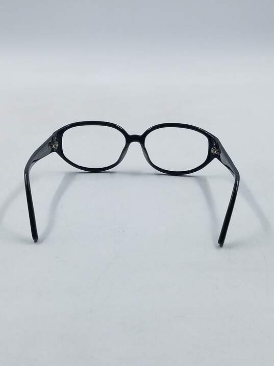 Salvatore Ferragamo Oval Black Eyeglasses image number 3