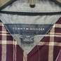 Tommy Hilfiger Women Purple Plaid Button Up Shirt S NWT image number 3