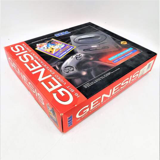 Sega Genesis Model 2 Console IOB W/ Cords & Sonic The Hedgehog  SpinBall image number 8