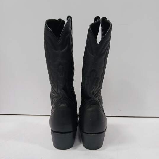 Laredo Black Western Boots Men's Size 7.5D image number 3
