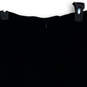Womens Black Back Zipper Slit Knee-Length Straight Pencil Skirt Size 2 image number 2