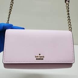 Kate Spade New York Cameron Street Shreya Wallet on a Chain Bag Crossbody Pink alternative image