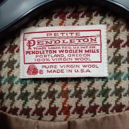 Pendleton Multicolor Wool Blazer Women's Size 8P alternative image