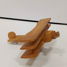 Handmade Wooden Model Prop Plane