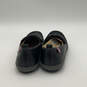 NIB Womens Siesta Black Leather Round Toe Slip-On Loafer Shoes Size 9 image number 4