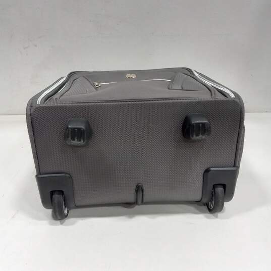 Gray Wenger Swiss Gear Mini Suitcase Luggage image number 4