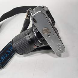 Minolta X-370 Film Camera w/ Vivitar Auto Thyristor Flash