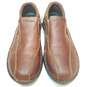 COLUMBIA Brown Leather ANDREW SLIP-ON MENS Size 9 BM2445-628 image number 6