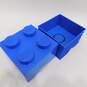 LEGO Brand 4-Stud Blue Plastic Storage Container image number 2