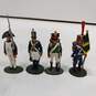 4pc Set of DelPrado Assorted Soldier Figurines image number 1