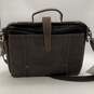 NWT Canyon Mens Brown Leather Crossbody Strap Workwear Satchel Messenger Bag image number 6