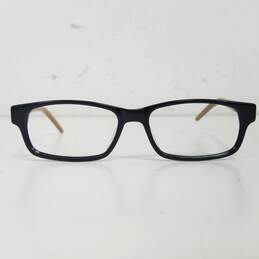 Lacoste Black/Multi Rectangle Eyeglasses Rx alternative image