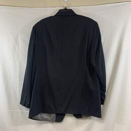 Men's Black Calvin Klein 3-Button Suit Jacket, Sz. 46R alternative image