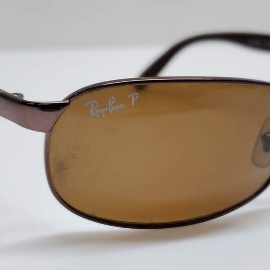 RAY-BAN RB3245 014/57 BROWN GRADIENT SUNGLASSES 61x17 image number 6