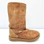 UGG Sheeskin Suede Classic Short Chestnut Women Boots US 5 image number 1