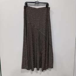 Chico Striped Sammi Maxi Style Skirt Size 2 - NWT alternative image
