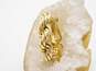 14k Yellow Gold Twisted Rope Clip On Earrings 8.5g image number 3
