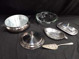 Vintage Set of Assorted Silver Tone Cookware