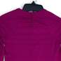 Athleta Womens Purple Striped Long Sleeve Round Neck Pullover T-Shirt Size XXS image number 4