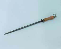 Vintage F. DICK Sharpening Steel Knife Honing Tool  Germany 21in Long