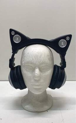 Brookstone AR102A4BKA Over Ear Wireless Headphone - Black with Case alternative image
