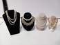 5pc Assorted Faux Pearl Costume Jewelry Bundle image number 1