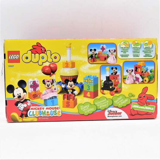 LEGO DISNEY DUPLO 10597 Birthday Parade Age 2-5 Mickey & Minnie Mouse Box image number 4