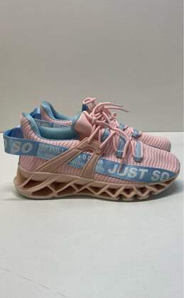 Just So So MS0904 Pink Blue Athletic Shoes Women's Size 38EU/7US